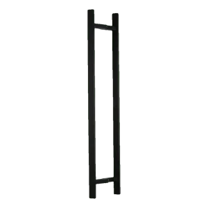PINOX ovenkahva kaksipuolinen suorakaiteen muotoinen musta 20x40 mm L1200 AISI 304