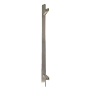 Yksipuolinen suorakaiteen muotoinen kahva 45° AISI 304 satiini 1200 mm