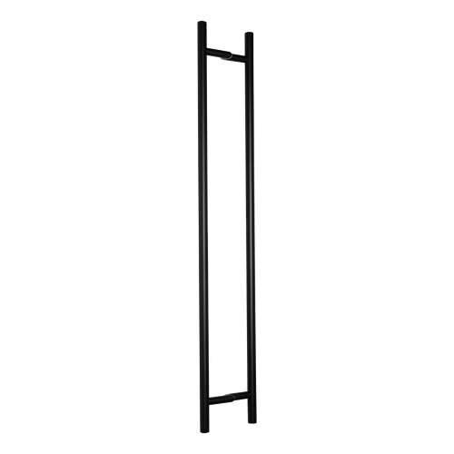 PINOX kaksipuolinen pyöreä musta ovenkahva fi 32 x 1400 mm AISI 304 000-747 (1)