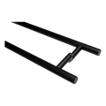 PINOX kaksipuolinen pyöreä musta ovenkahva fi 32 x 1400 mm AISI 304 000-747 (2)