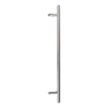 Yksipuolinen pyöreä ovikahva 45° ruostumaton teräs AISI 304 satiini 32×1000 mm 000-752 (1)