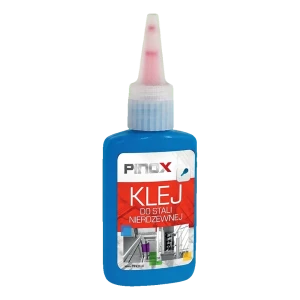 Pinox – anaerobinen liima ruostumattomalle teräkselle akseli-napa 5243, 50 g