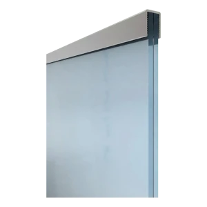 Kozza alumiininen suorakulmainen käsijohde 30,1 × 25 mm lasille 16–21,52 mm – 5 m, matta anodi