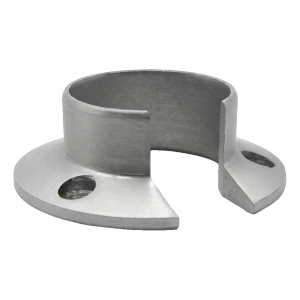 Kozza – aksiaalikiinnike alumiiniselle pyöreälle käsijohteelle Ø 40 mm, himmeä anodisointi