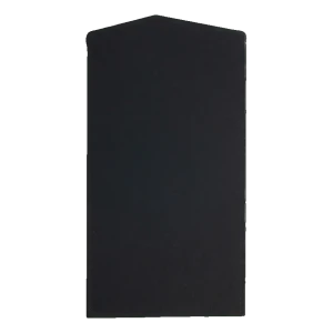 Kozza sivukorkki lasikaidejärjestelmän U-profiiliin KE 100 – tummanharmaa