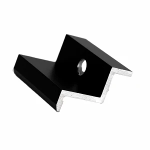 Päätypuristin H32 Alumiini 6060 Reikä M8 Anodisoitu