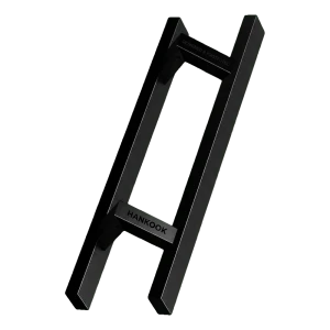 PINOX ovenkahva kaksipuolinen suorakaiteen muotoinen 40×20 mm musta satiini 500 mm