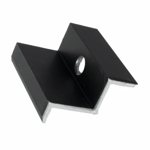 Päätypuristin H35 Alumiini 6060 Reikä M8 Anodisoitu PV-03-06