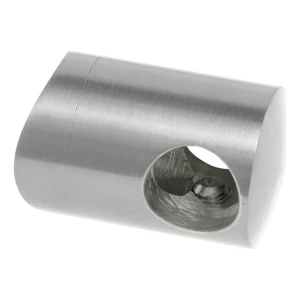 PSG läpivienti kaidepidike 16 mm tangalle – putki 42,4 mm, AISI 304 satiini