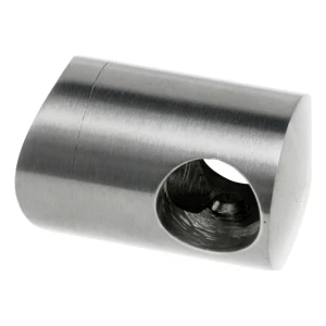 PSG läpivientiholkki 12 mm tangon kiinnitykseen – kiinnitys putkeen 42,4 mm, AISI 304 kiillotettu