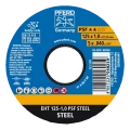 PFERD EHT 125-1,0 PSF Steel – terässä leikkaava kiekko 125 x 1,0 mm 000-946 (2)