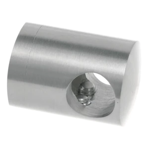 PSG läpivientikiinnike kaidetelineeseen tangolle Ø 12 mm – AISI 304 satiini, asennus tasoon