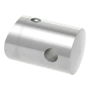 PSG läpivientikiinnike 6 mm köydelle – 42,4 mm putkeen, AISI 304 satiini