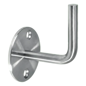 Seinäkiinnike kaidetta varten hitsattava fi 70/12 mm – ruostumaton teräs AISI 304 satiini