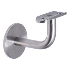 Seinäkiinnike kaidejärjestelmälle 42,4 mm – ruostumaton teräs AISI 304 satiini