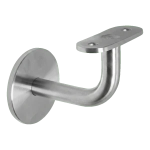 Seinäkiinnike kaiteen kaiteiden Ø 60/14 mm – ruostumaton teräs AISI 304 satiini