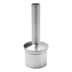 PSG kaidekiinnitys hitsaukseen ø14 H80 mm – ruostumaton teräs AISI 304, järjestelmä 42,4 mm