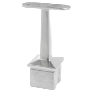 PSG litteän käsijohteiden tuki liimattava tolppaan 40×40 mm – ruostumaton teräs AISI 304 satiini