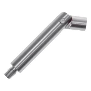 Nivelöintitanko kaidepylväille fi 12 × 75 mm – ruostumaton teräs AISI 304, satiini