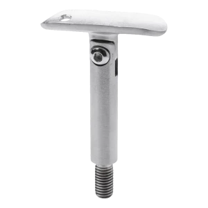 Nivelsaranallinen kaidetuki Ø 12×75 mm AISI 304 – järjestelmä 42,4 mm, kierre M8