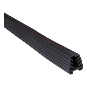 Kumitiiviste lasille kiinnitettävää kaidetta varten 11,5–13,5 mm, 24x24 mm / 5 m