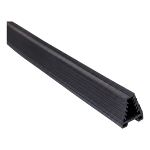 Tiiviste kaidetuen lasille 16–17,5 mm, profiili 24x24 mm, pituus 5 m