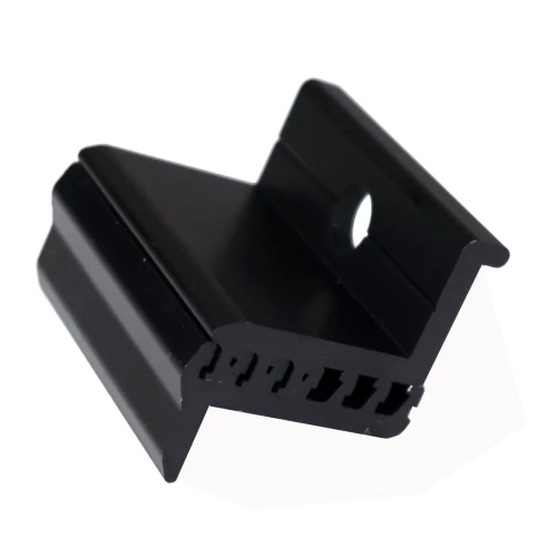 Päätypuristin - Säädettävissä Liuku-Urien Avulla M8 30-50mm - Anodisoitu PV-03-21