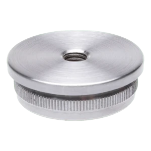 Lyöntitulppa kupera putkeen 42,4 mm M8-kierteellä – ruostumaton teräs satiini