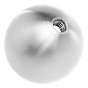 Ruuvattava ontto pallo ø60 mm kierre M8 – ruostumaton teräs AISI 304 satiini