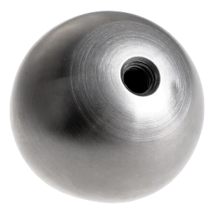Ruuvattava täysi pallo kaiteen fi 30 mm kierre M6 ruostumaton teräs satiini
