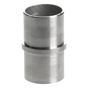 Suora kaidelihitin putkelle 42,4x2 mm – ruostumaton teräs AISI 304, liimattava