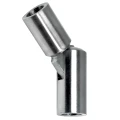 Postal – kätevä kaidejärjestelmän kulmaosa 90°–180° tankoon halkaisija 12 mm, AISI 304 satiini 001-146 (1)