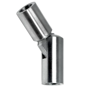 Postal – kätevä kaidejärjestelmän kulmaosa 90°–180° tankoon halkaisija 12 mm, AISI 304 satiini