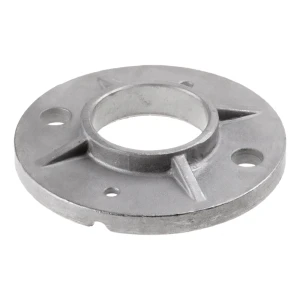 Laippamainen asennusjalka kaidetta varten ⌀42,4 mm – teräksinen rei'illä