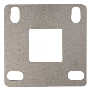 Kaidejakan perusta hitsattavaksi 100x100 mm – järjestelmä 40x40, ruostumaton teräs AISI 304