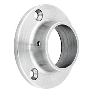 Kaidetolpan kiinnike kaiteen asennus seinään, putki 42,4 mm – ruostumaton teräs AISI 304 satiini