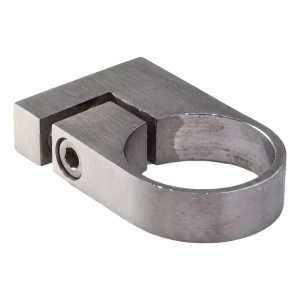 PSG Kaiteen tolpan sivukiinnitys 42,4 mm – kiristyspanta AISI 304 satiini