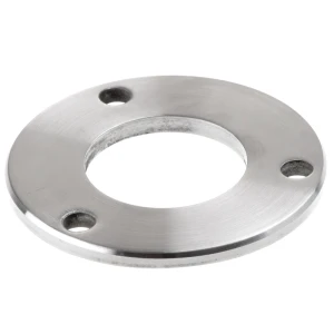 Kaidepilarikanta hitsaukseen fi 85 mm – ruostumaton teräs AISI 304 satiini, järjestelmä 42,4