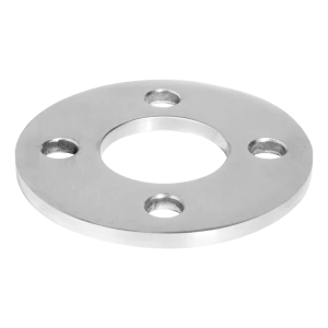 Kaidepylvään jalusta hitsattavaksi halk. 100 mm – ruostumaton teräs AISI 304 satiini