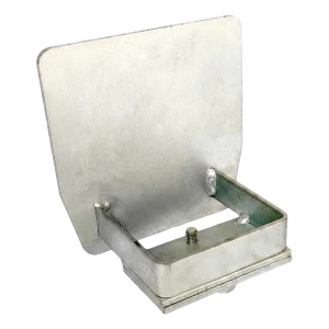 PSG liukulaipan päätekappale liukulaidalle – kisko 140×140 mm teräksinen