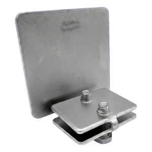 PSG liukuportin kulkukiskon profiilin pääte 80x80 mm sinkitty