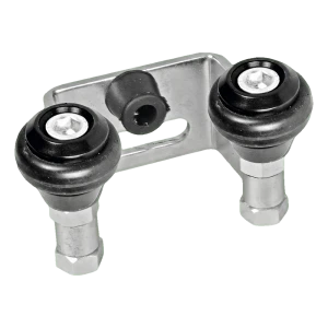 PSG liukuportin yläkiinnike kumiroiduilla rullilla – jakoväli 60 mm